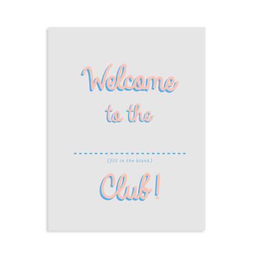 Welcome To The "Blank" Club