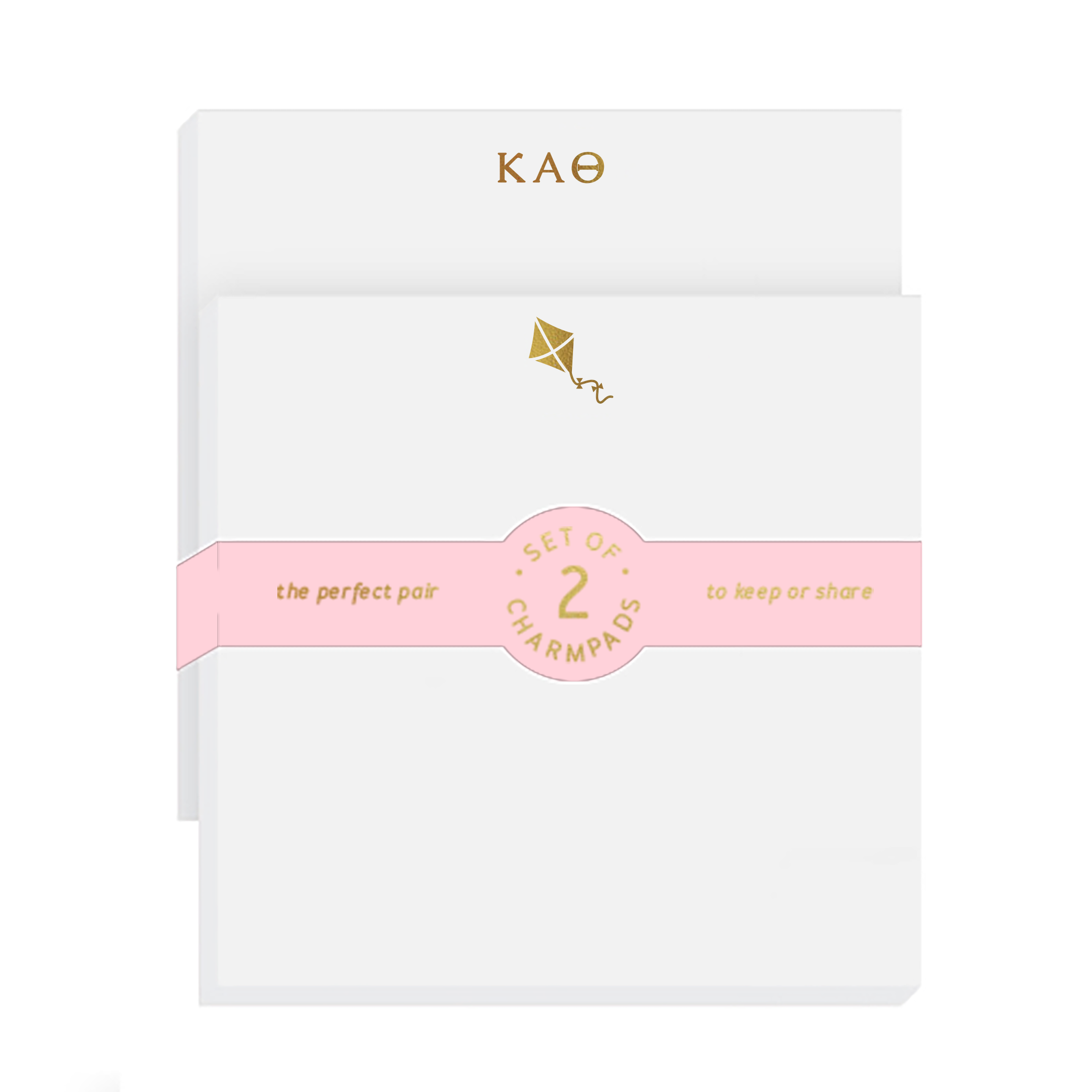 Kappa Alpha Theta Charmpad® 2 Pack